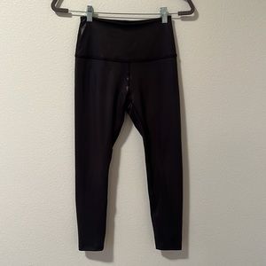 Beyond Yoga Pearlized High Waisted Midi Legging Small